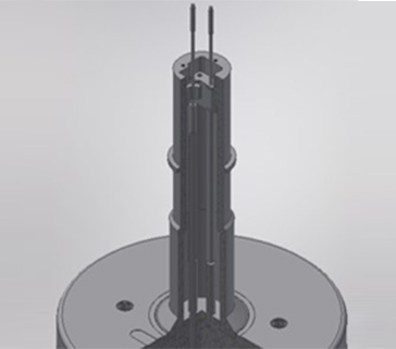 带铜和不锈钢的加热器